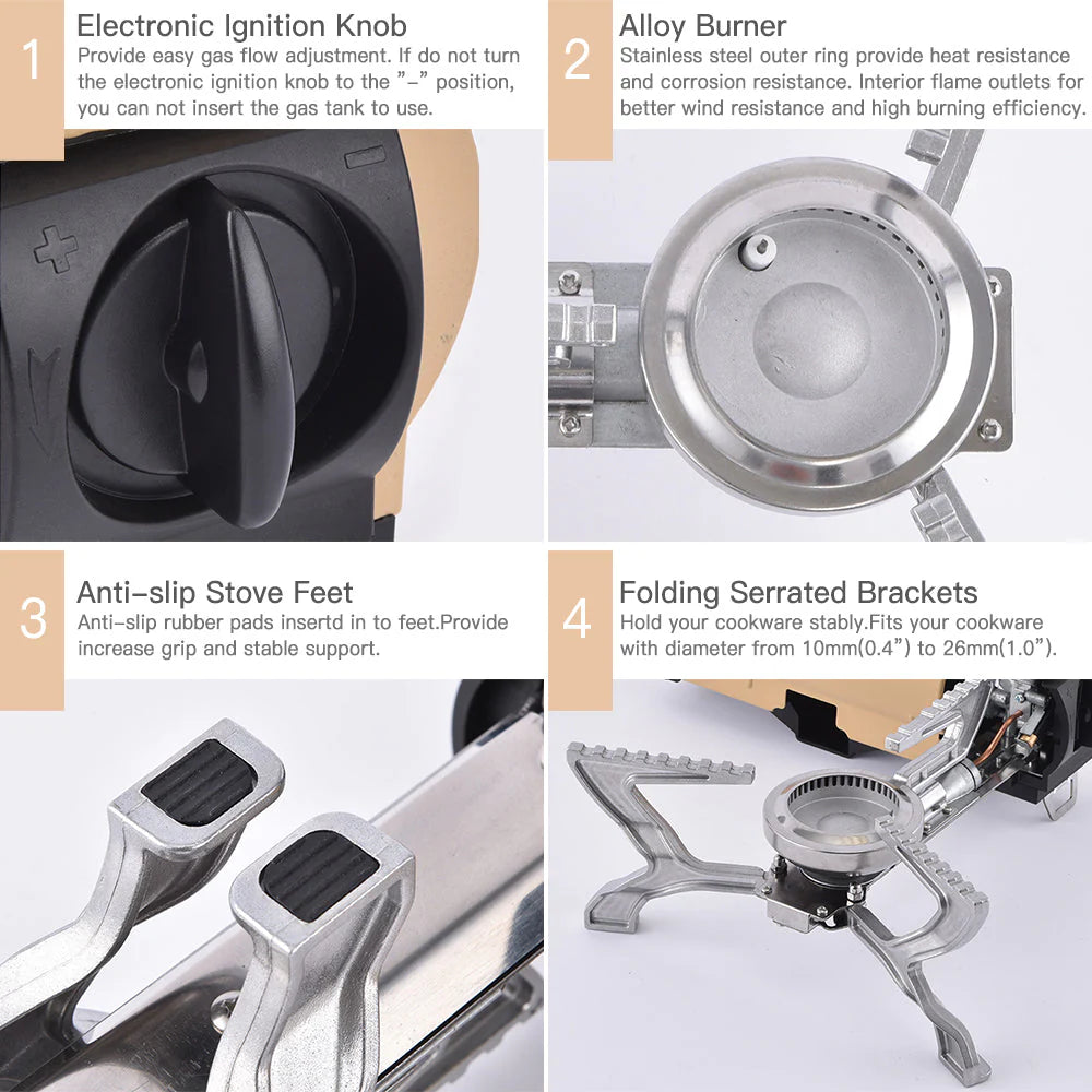 TheCampyn™ - Mini Portable Folding Gas Stove